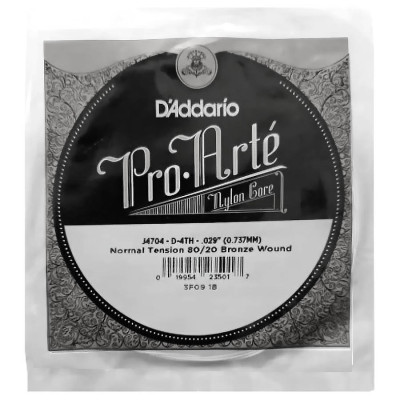 D'Addario J4704 Pro-Arte Bronze Normal Tension - 4th (D) - струна для класичної гітари 4 (D) 